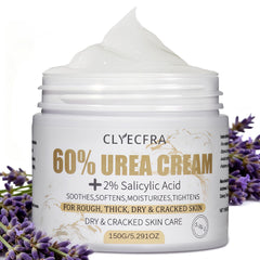 Package of 5-in-1 60% urea cream for feet 150g