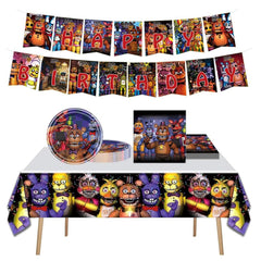 5 Nights Birthday Supplies Freddy's banner