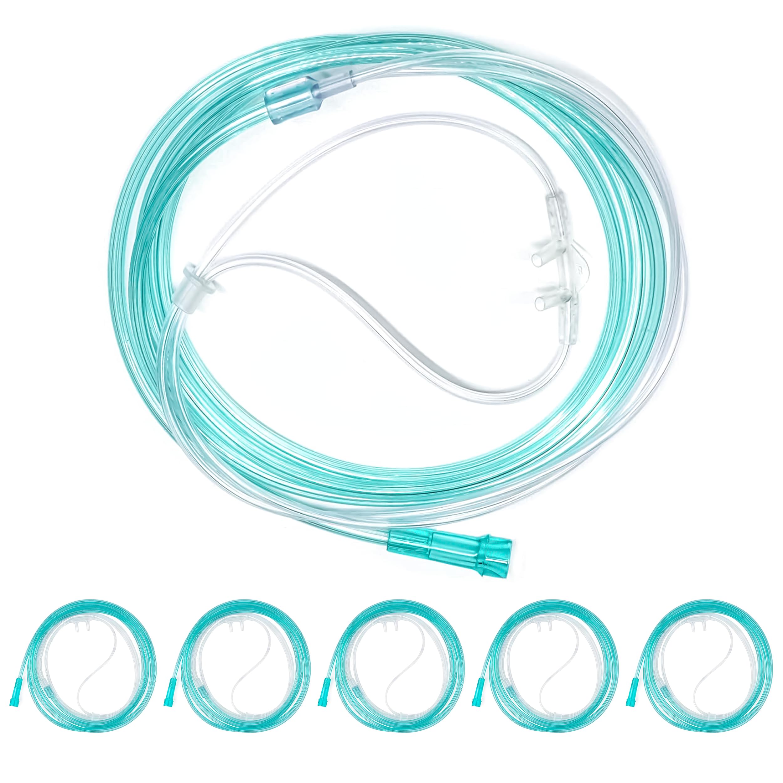 5-pack high-flow ultra-soft nasal oxygen cannula packaging