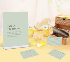 50 raffle tickets included with Baby Shower Games set