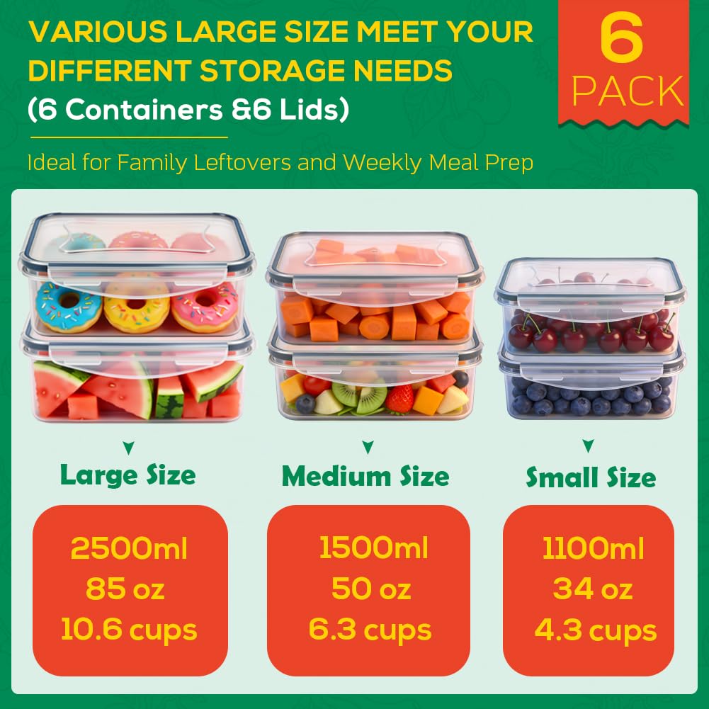 Two 50oz containers for portions