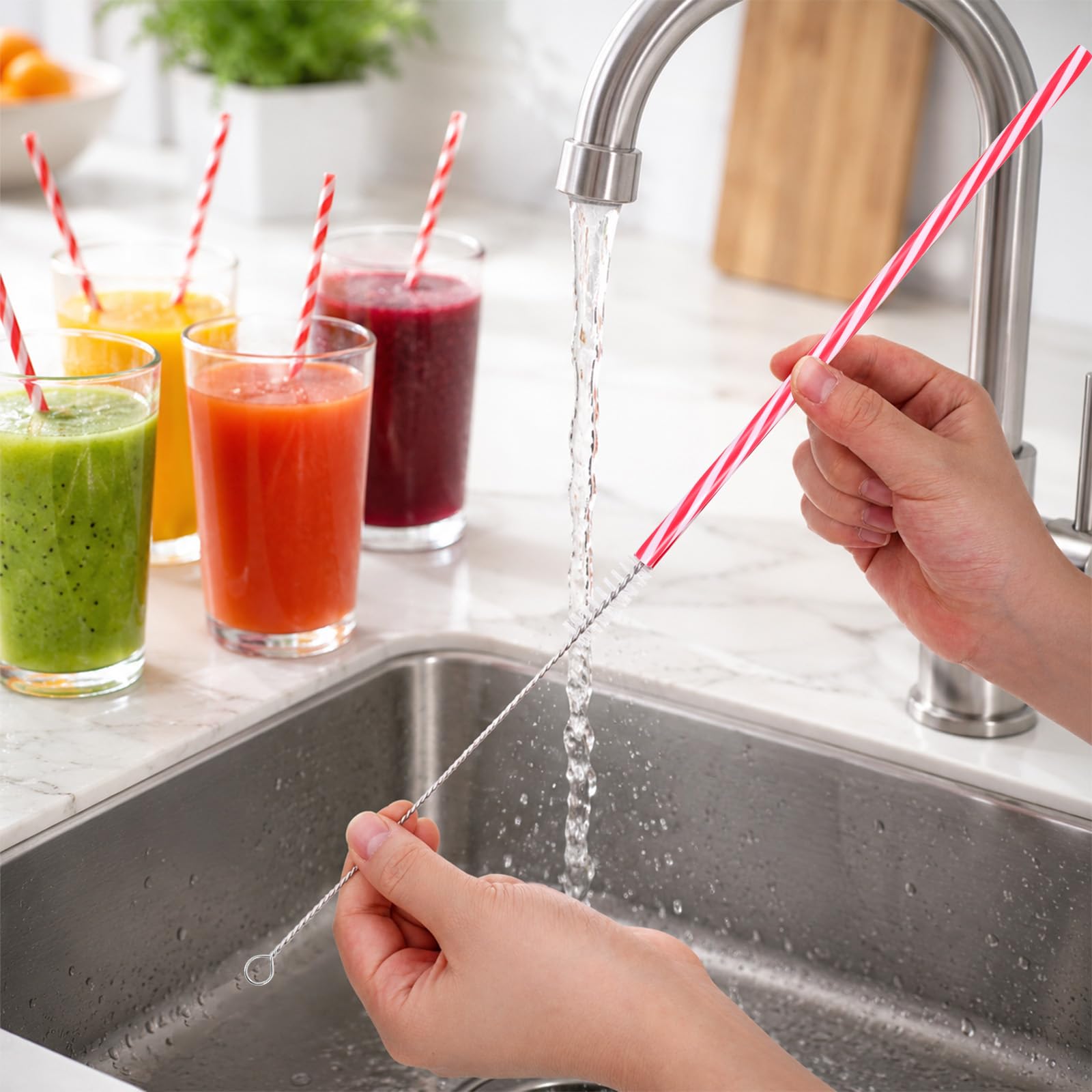 50 piece straw set for holidays and events