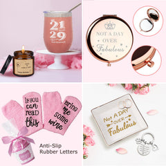 Key chain included in 50th birthday gift set