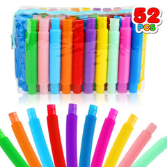 52 pack pop tubes set in bright colors