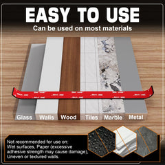 3M 5952 multi surface tape on glass metal wood