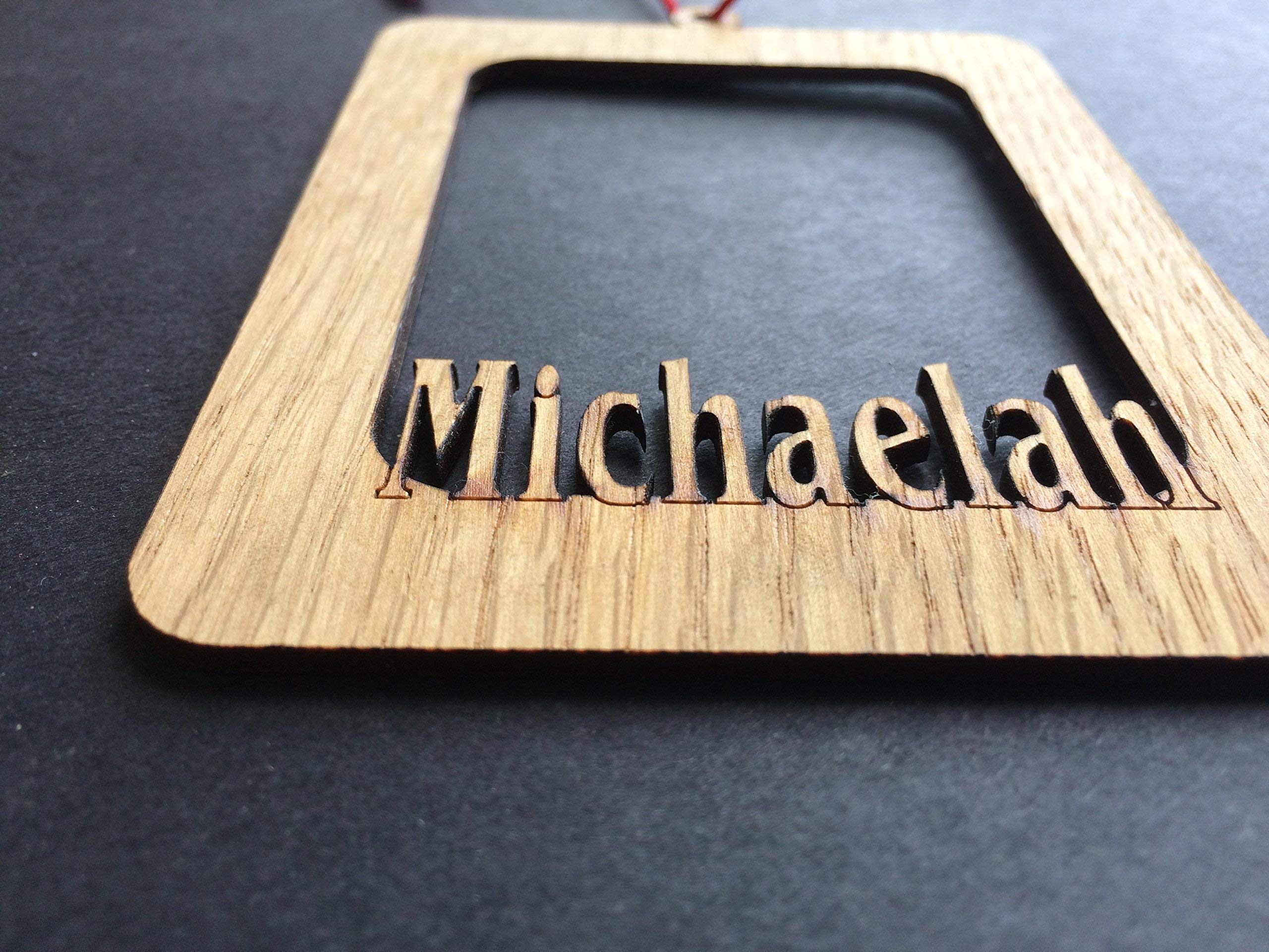 5x7 frame holds a 3x5 photo in the ornament frame
