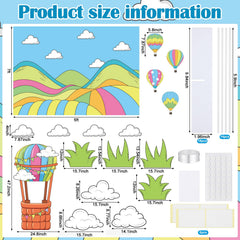5x7 ft backdrop with Thyle oh the places youll go design