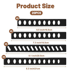 6.5 inch knife sleeve black PP