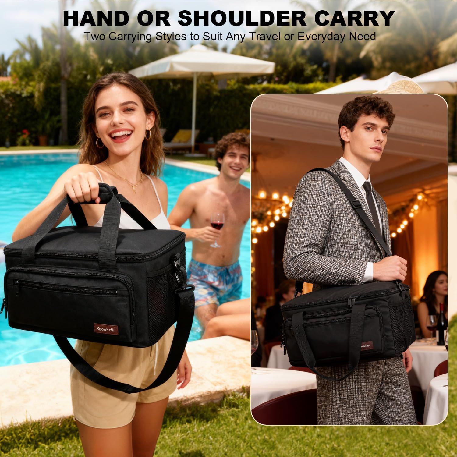 protective wine carrier for travel and gifts