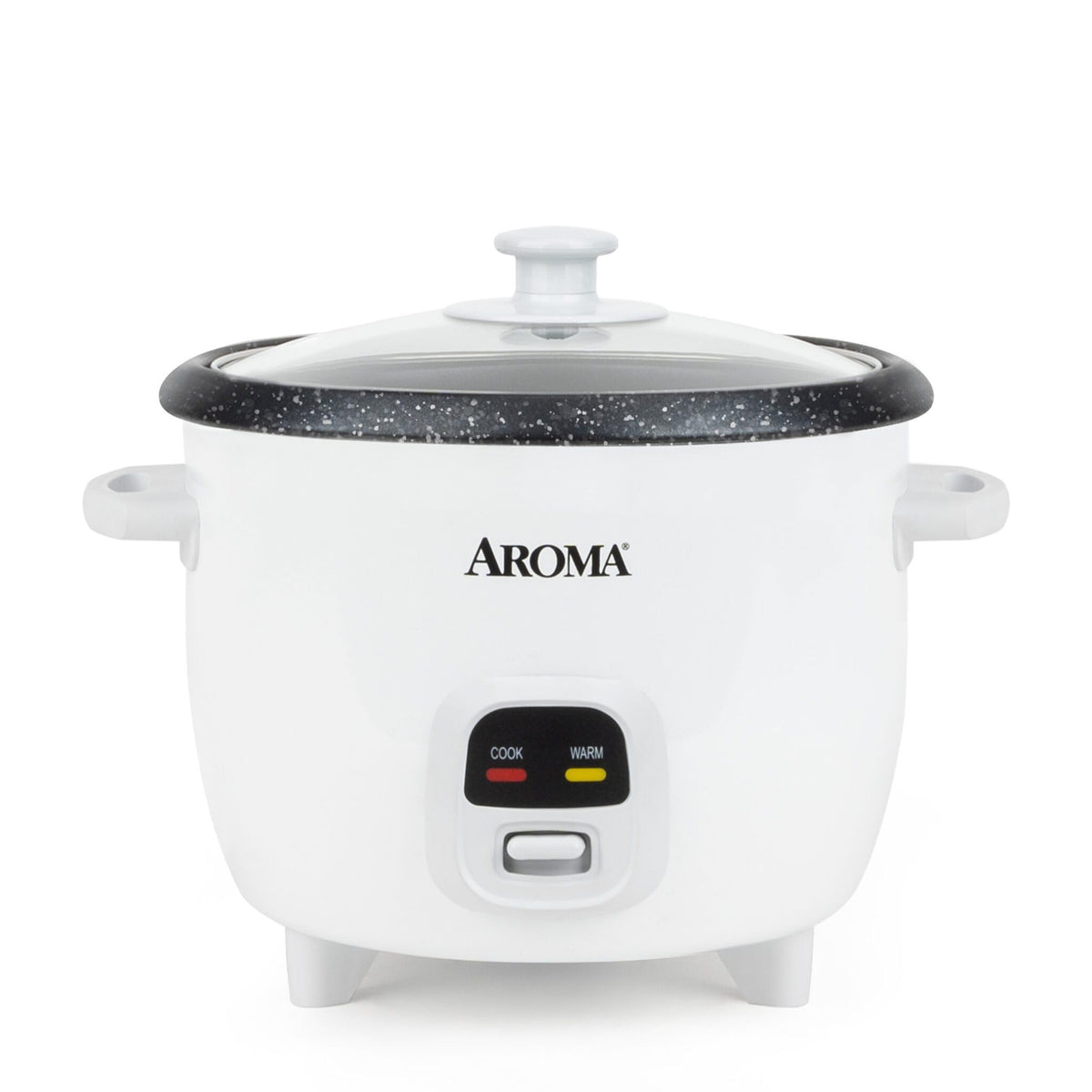 6-Cup cooked rice & grain cooker Renewed with glass lid