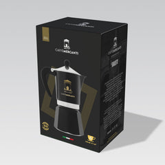 Limited Edition Black Oro moka pot by Bialetti 6 cups