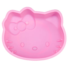 6 inch cute cat silicone fondant mold on white background