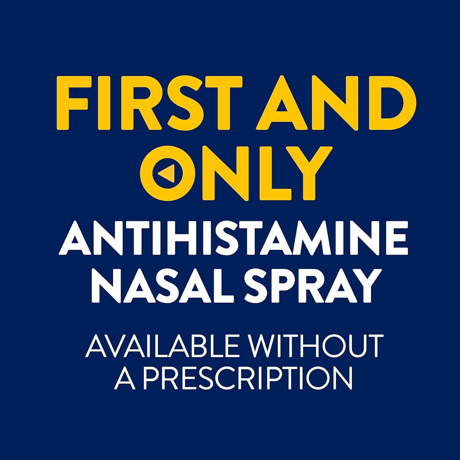 Alcohol-free fragrance-free nasal spray packaging