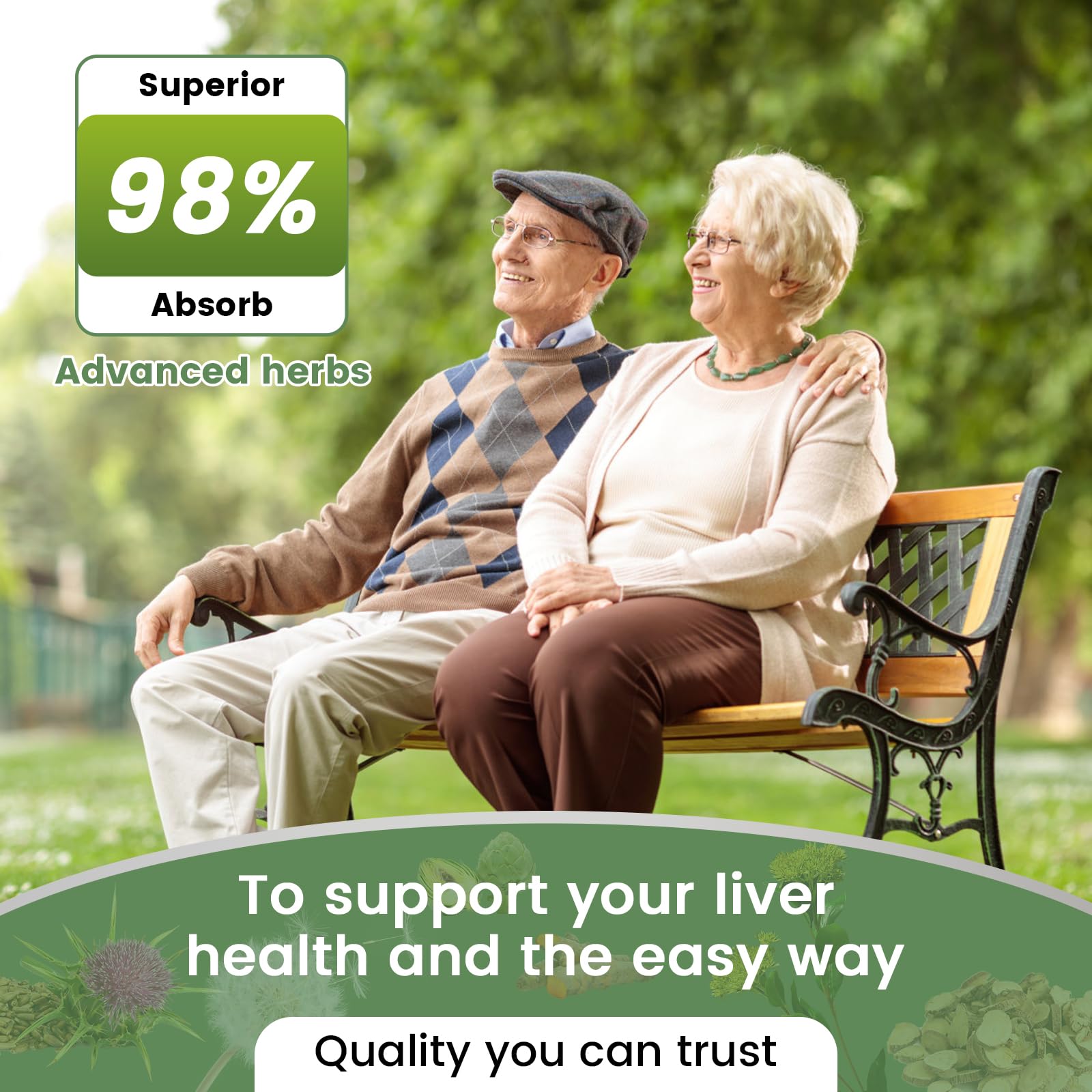60ml bottle of liver health drops with liquid format