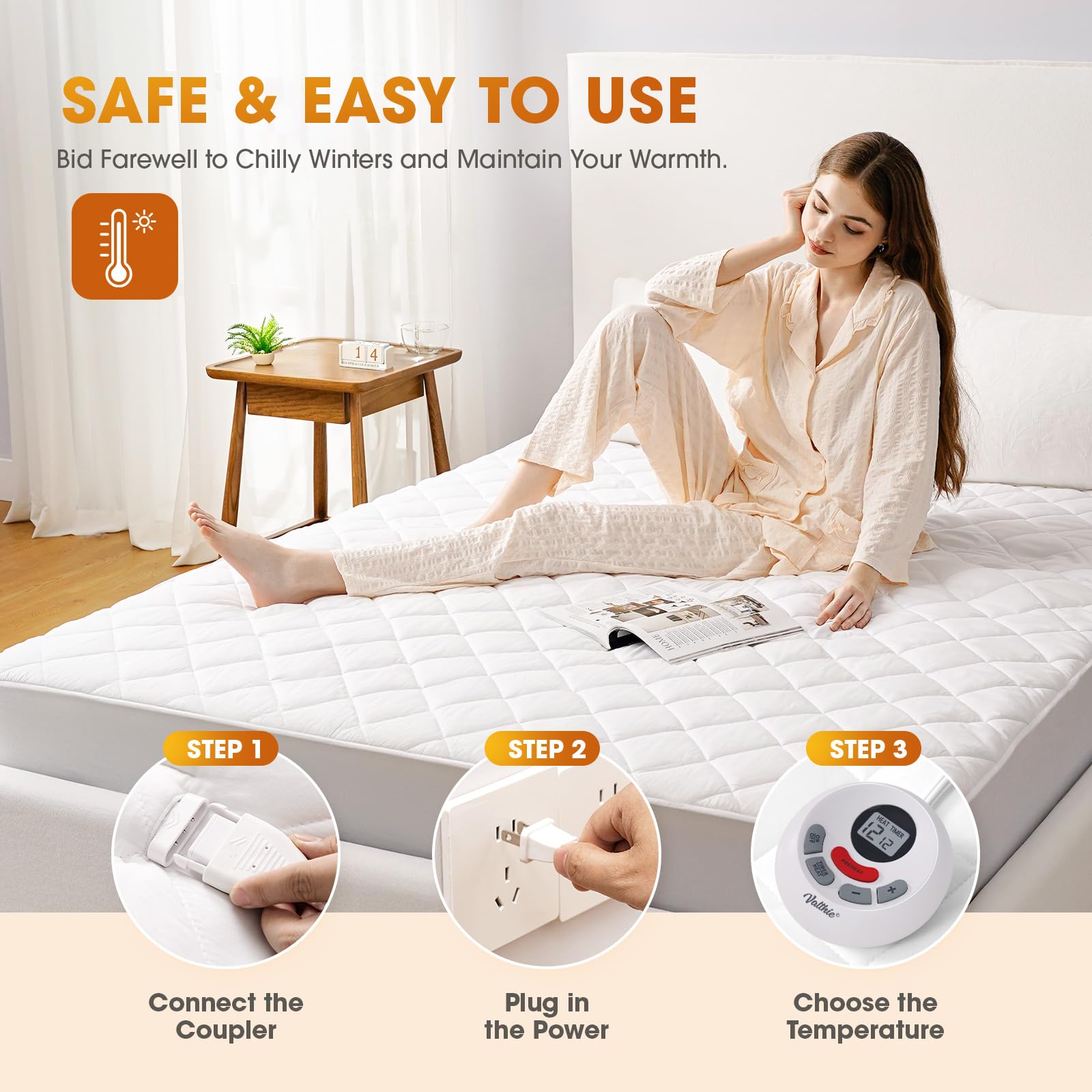 ETL certified low EMF design for safety