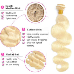 613 Blonde color hair bundle product image