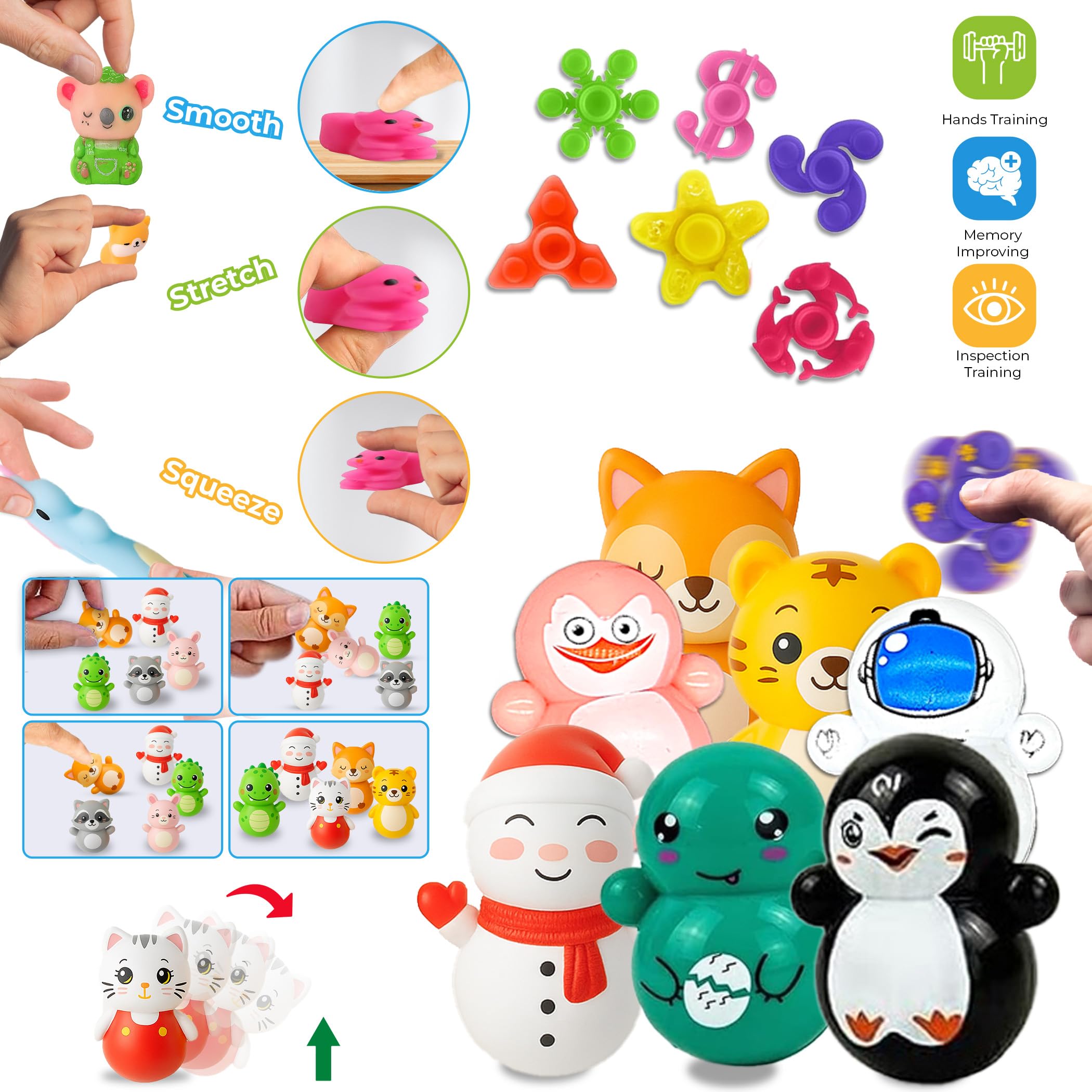65 assorted stickers included for the pack