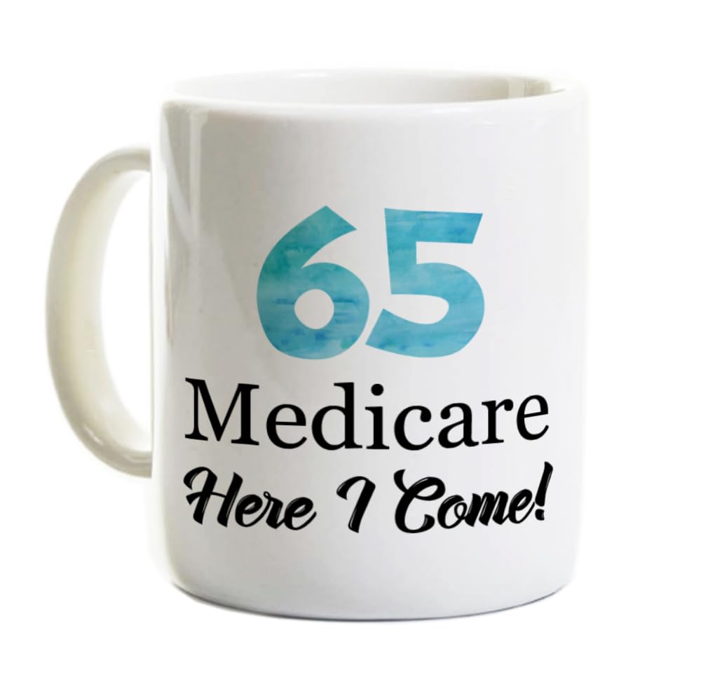 65th Birthday Coffee Mug 11 ounce ceramic mug from Perks and Recreation