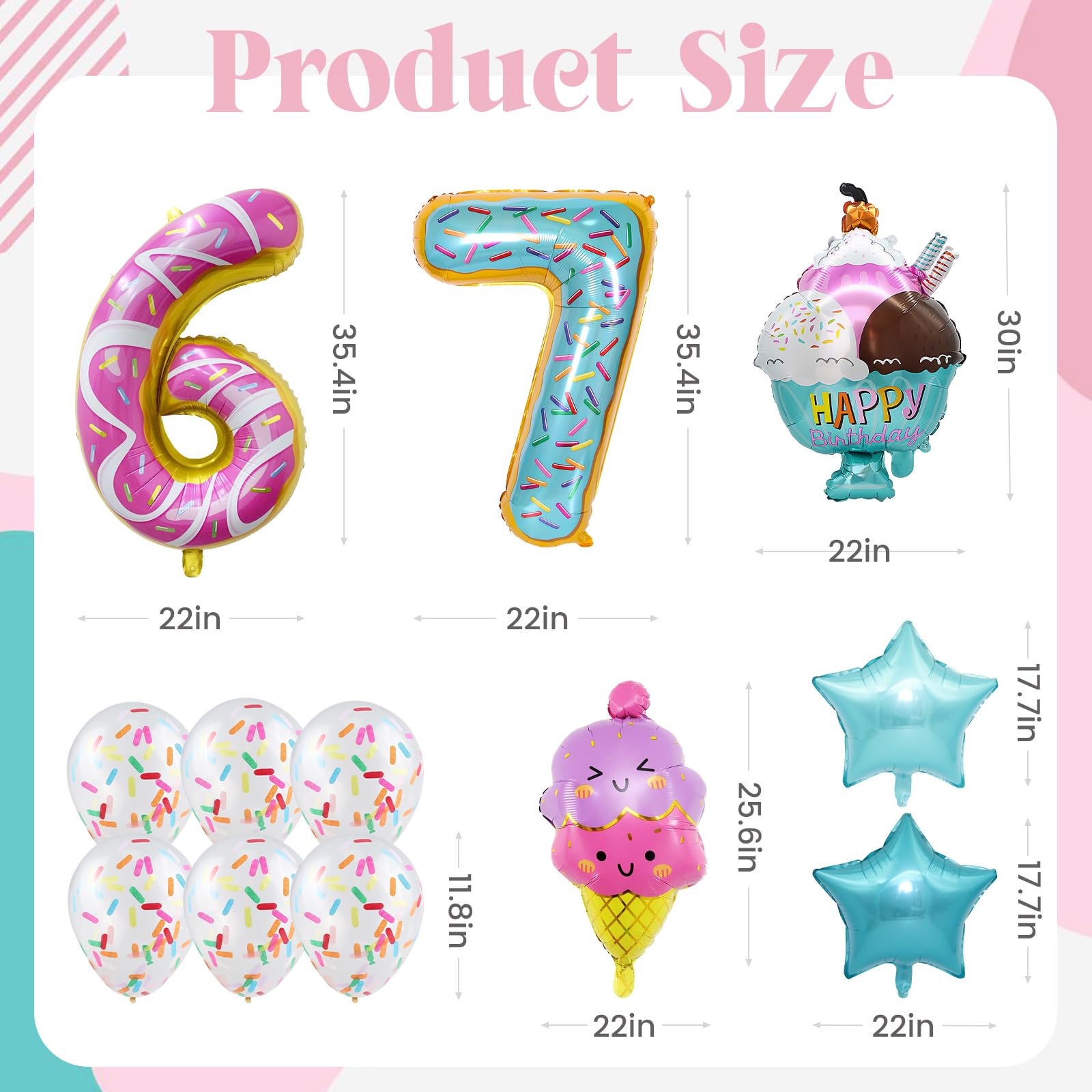 67 theme birthday party decoration elements