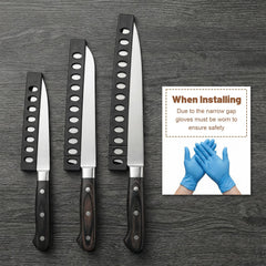 7.3 inch knife sleeve black PP