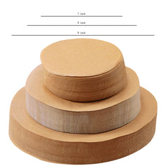 Unbleached parchment paper rounds for cake pans air fryer and grill 7 8 9 inch