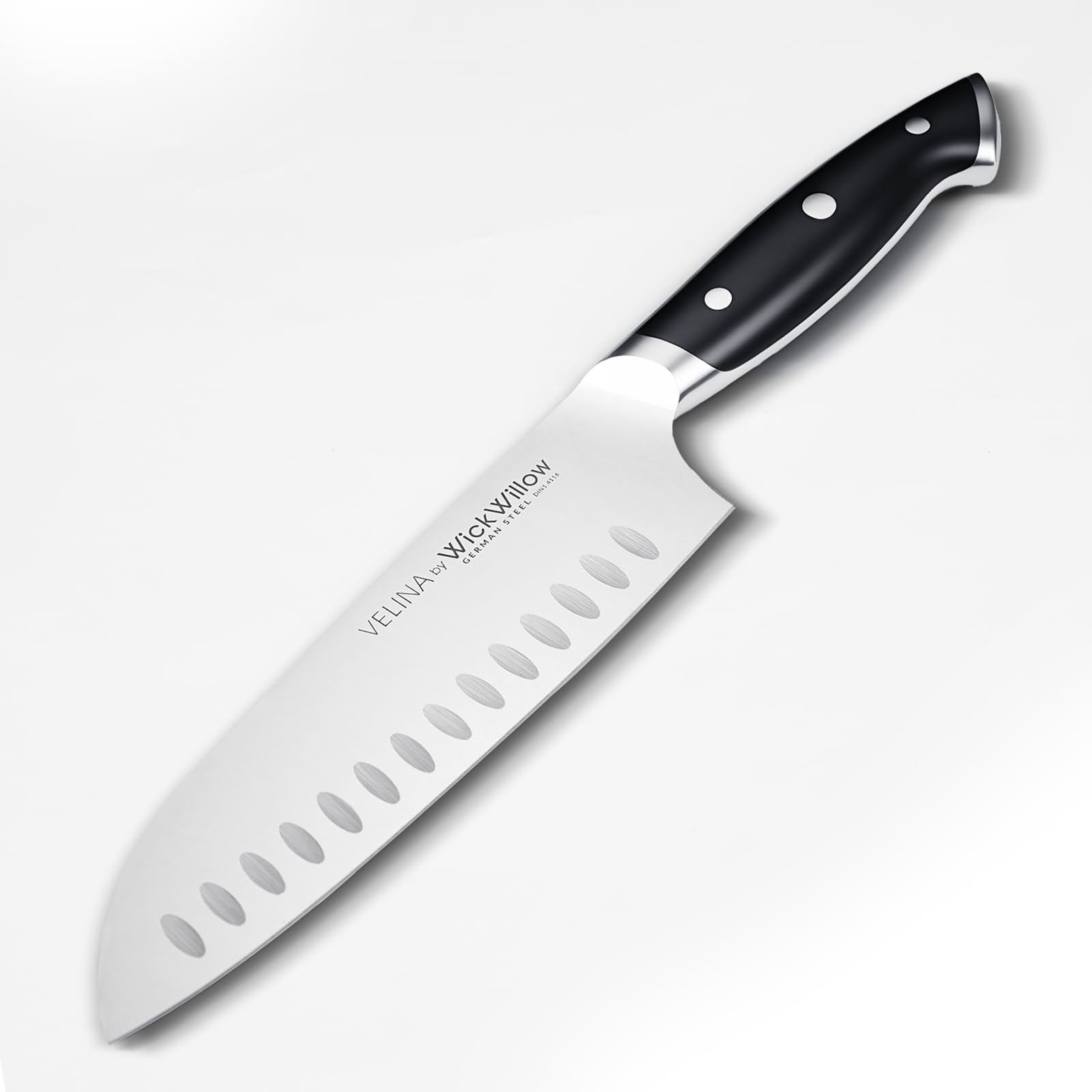 7 Inch Santoku Knife Velina Series blade image