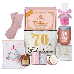 70th birthday gifts for women gift box ready packaging