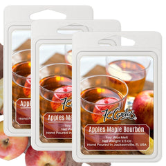7C Candles Apple Maple Bourbon Scent Soy Wax Melts packaging