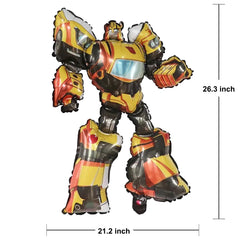 7pcs boys Trans·form·ers foil balloon circle image