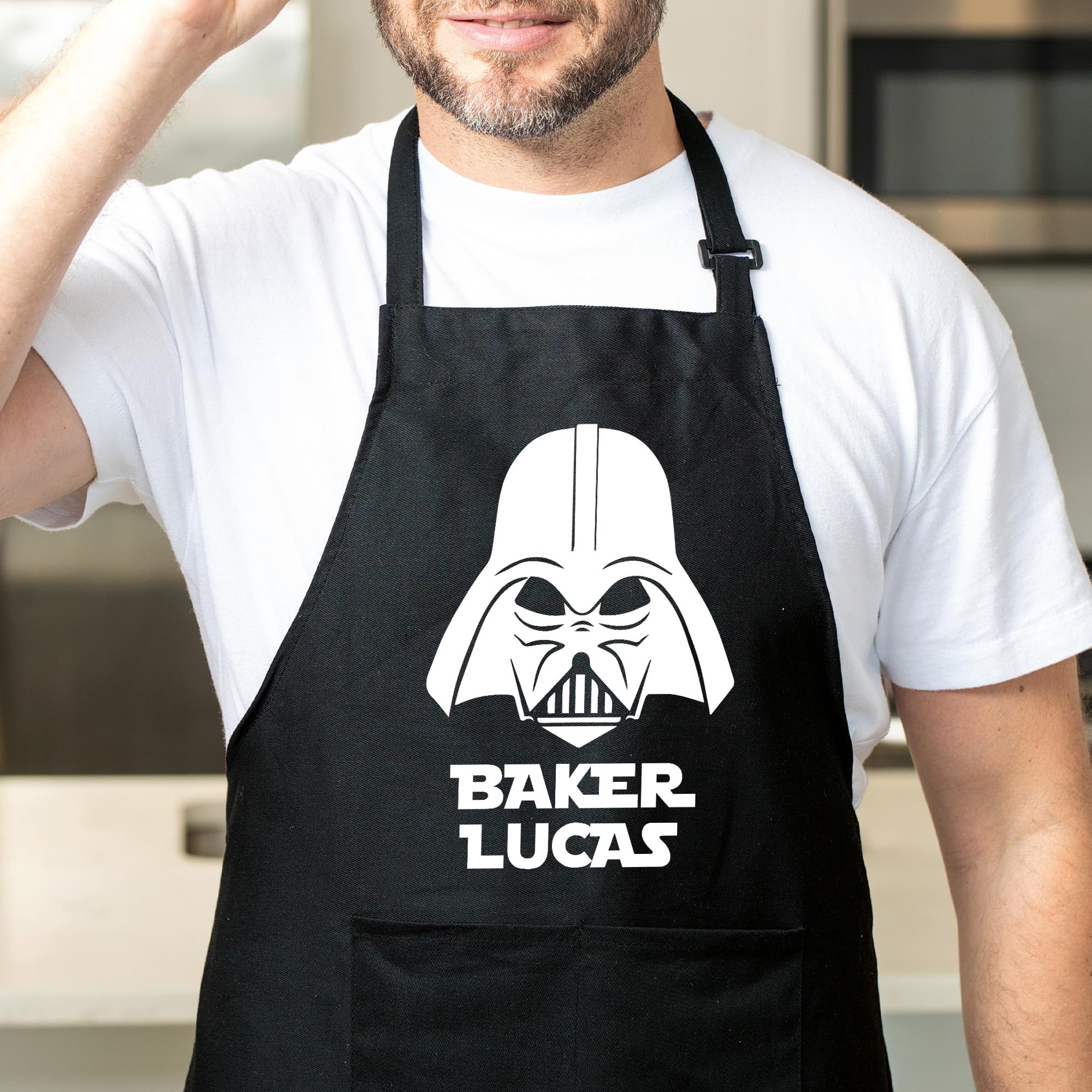 7th Hill Custom Apron 100 percent polyester fabric