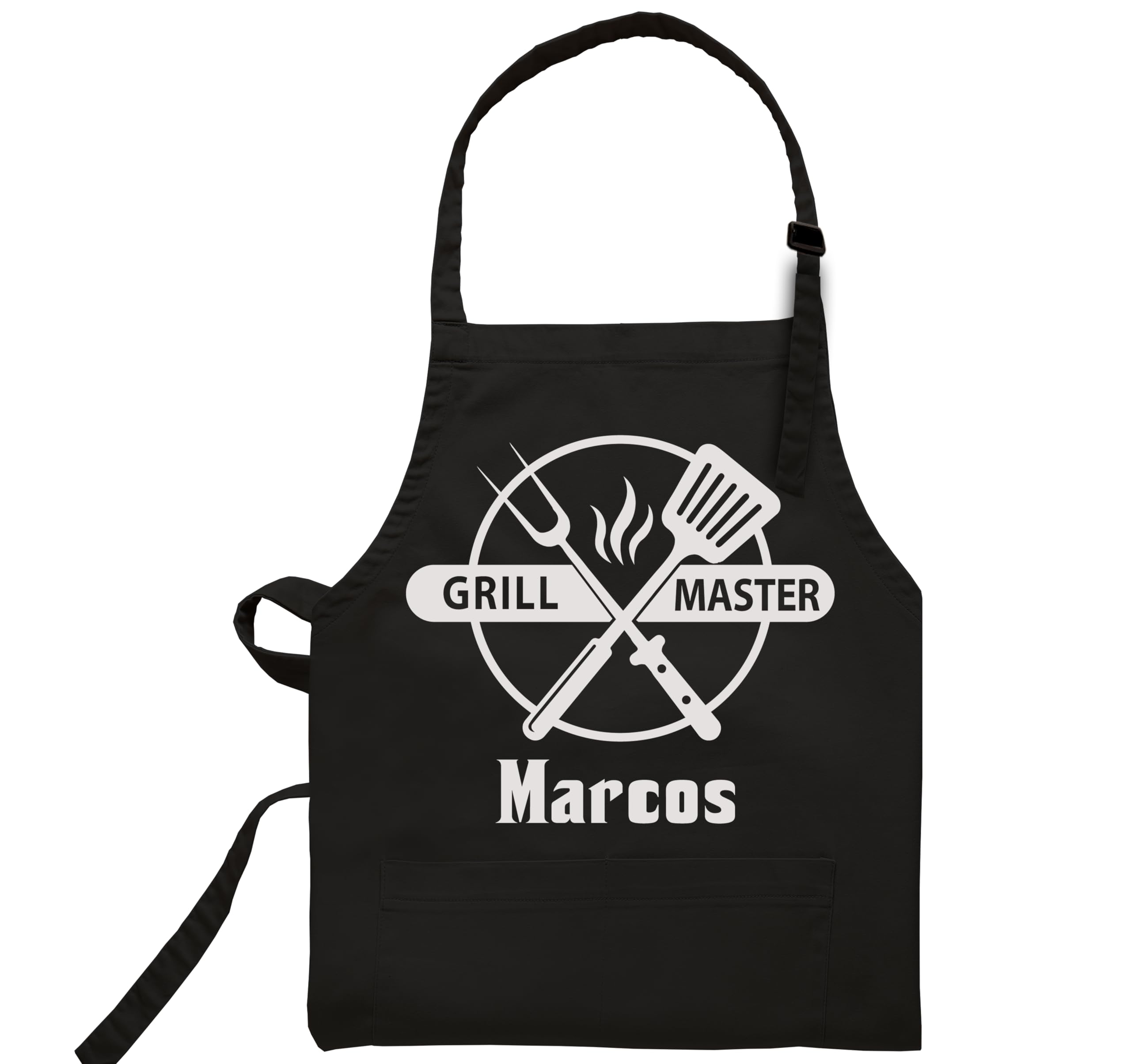 7th Hill men's grilling apron with front pockets