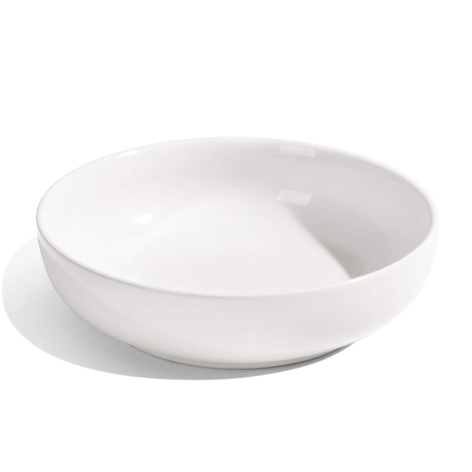 high edged bowls prevent spills in serving