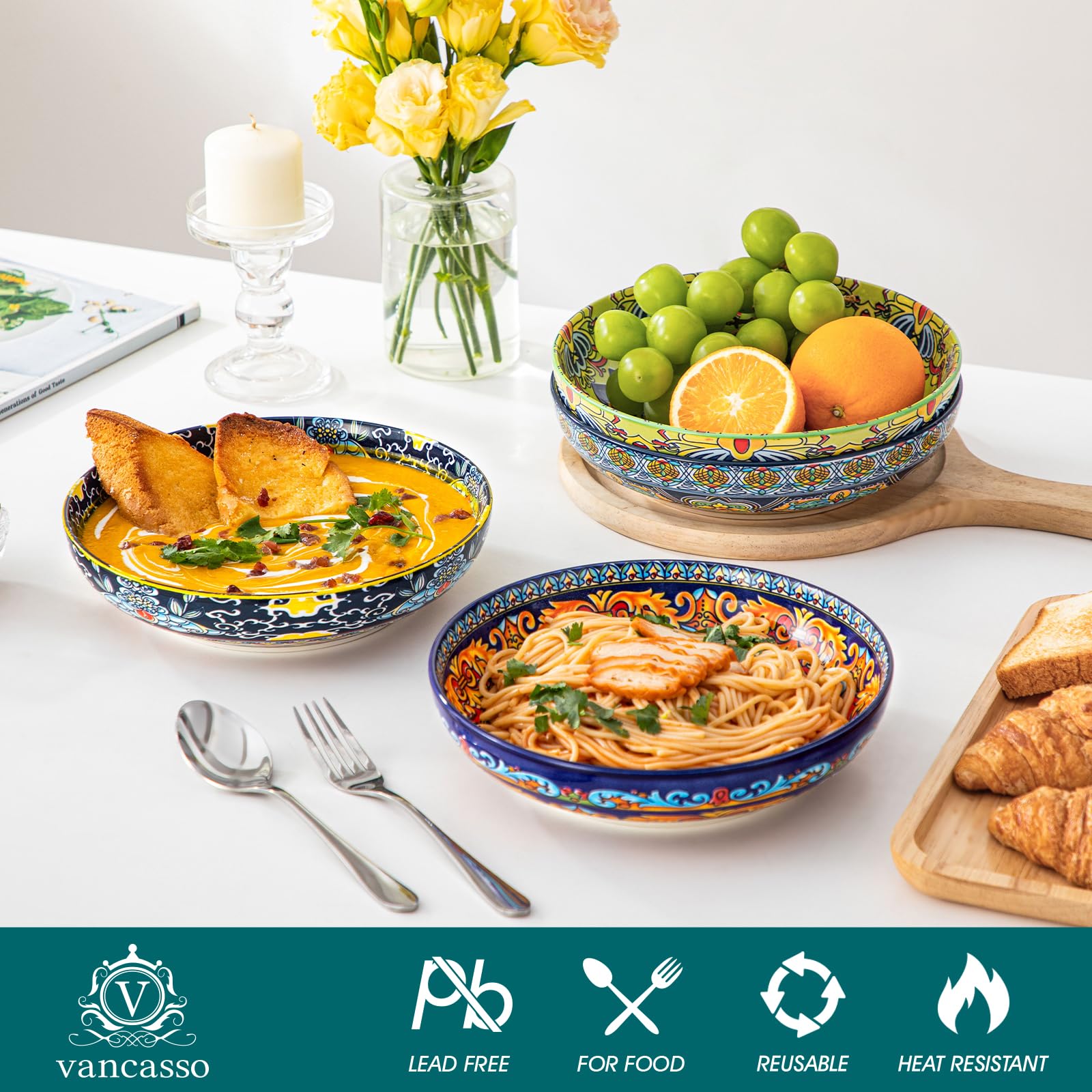 dishwasher safe microwave safe bowls for daily use