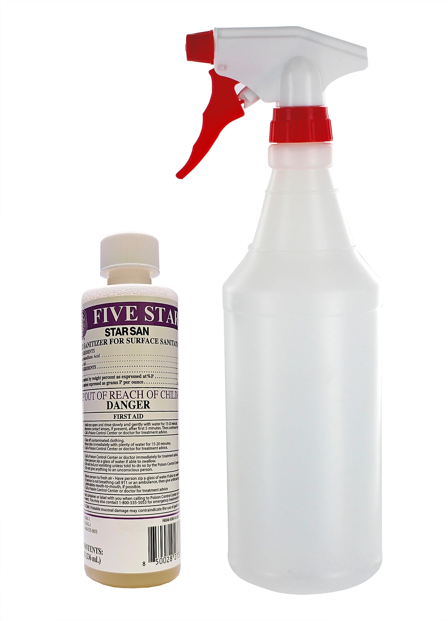 8oz Star San bottle for home brewing