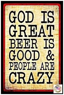 8x12 inch all weather metal sign USA Made for rustic decor