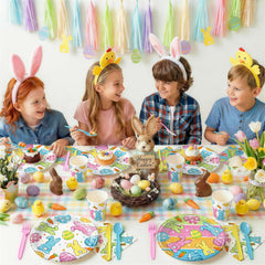 9inch Easter plates and 24pc set for Easter egg hunts