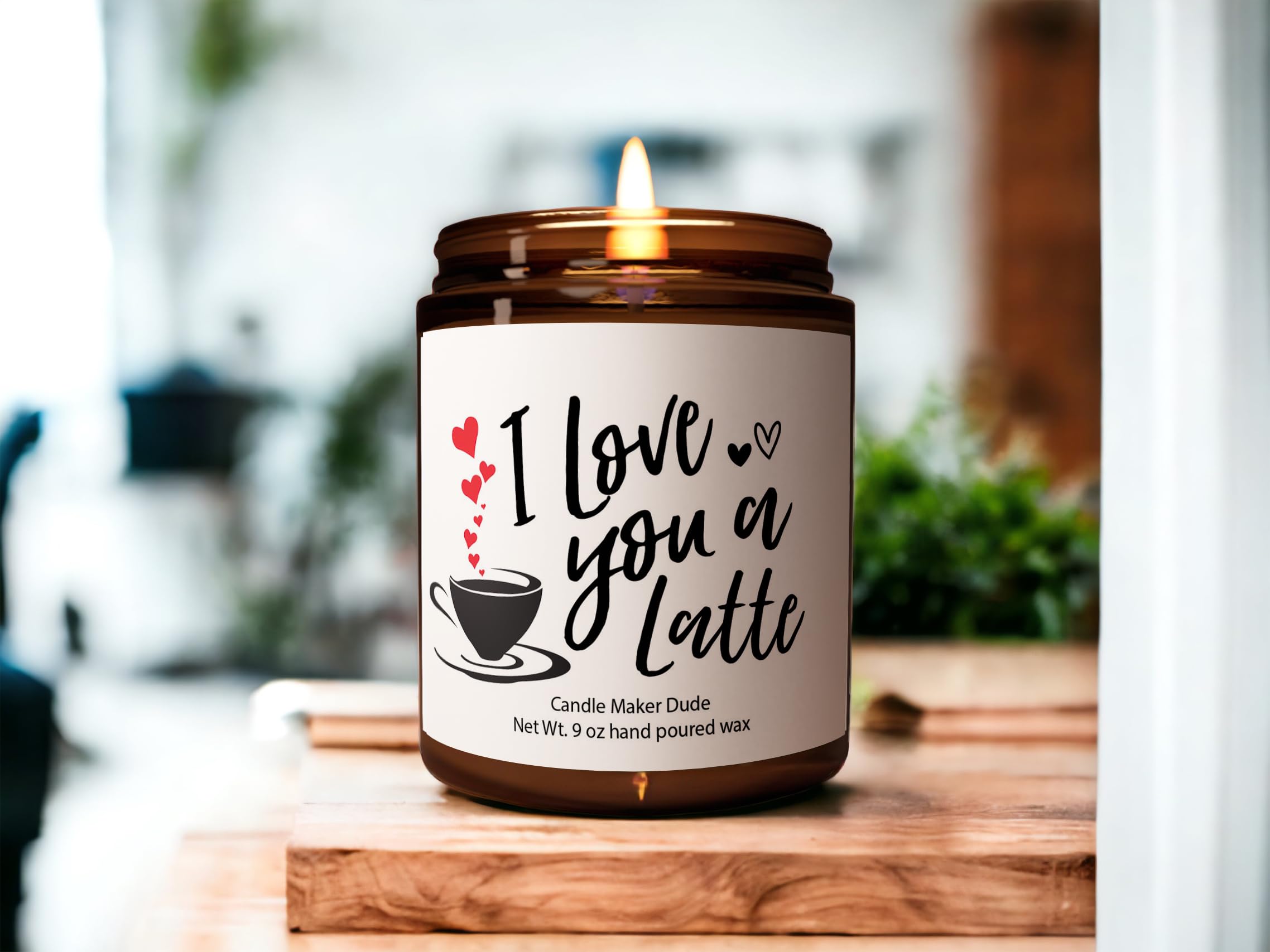 Candle measures 2.8x3.5 inches 9oz