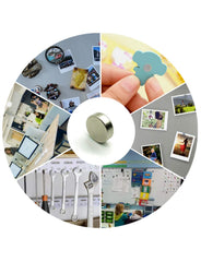 A AULIFE round disc magnets D10 for refrigerators