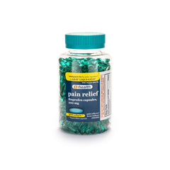 A+Health ibuprofen 200 mg softgels bottle label