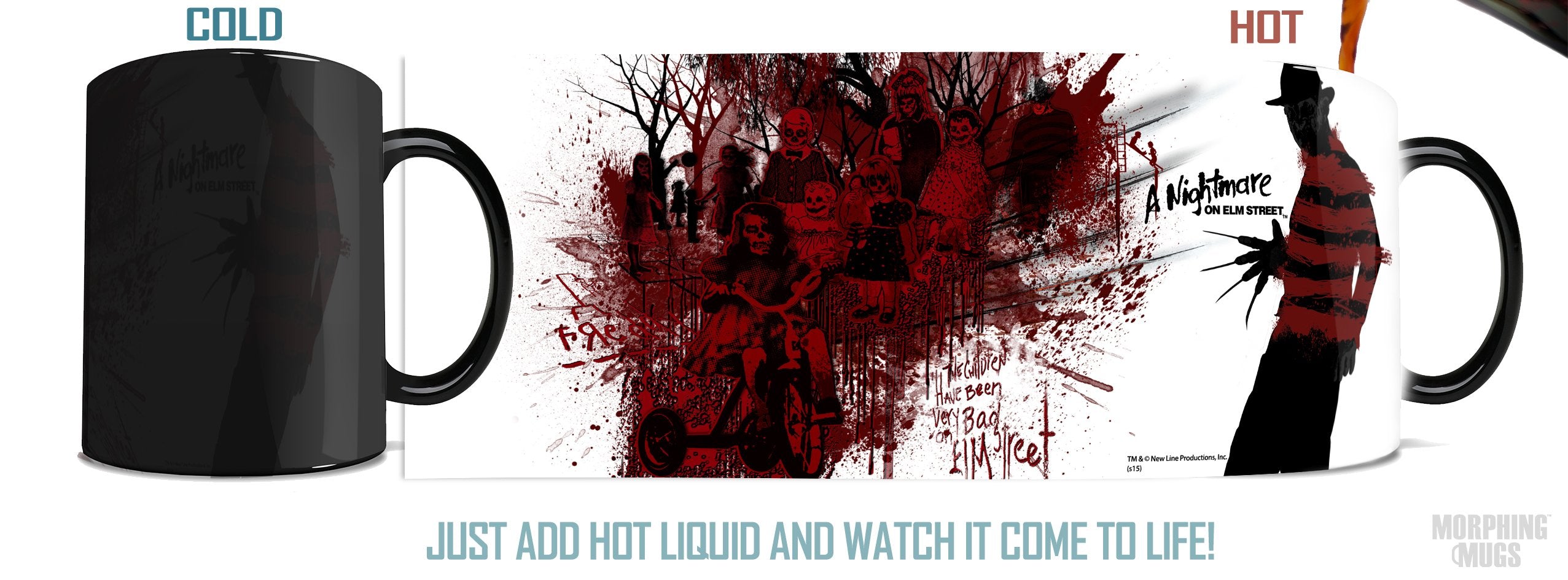 Official Morphing Mugs heat sensitive mug ships from the USA