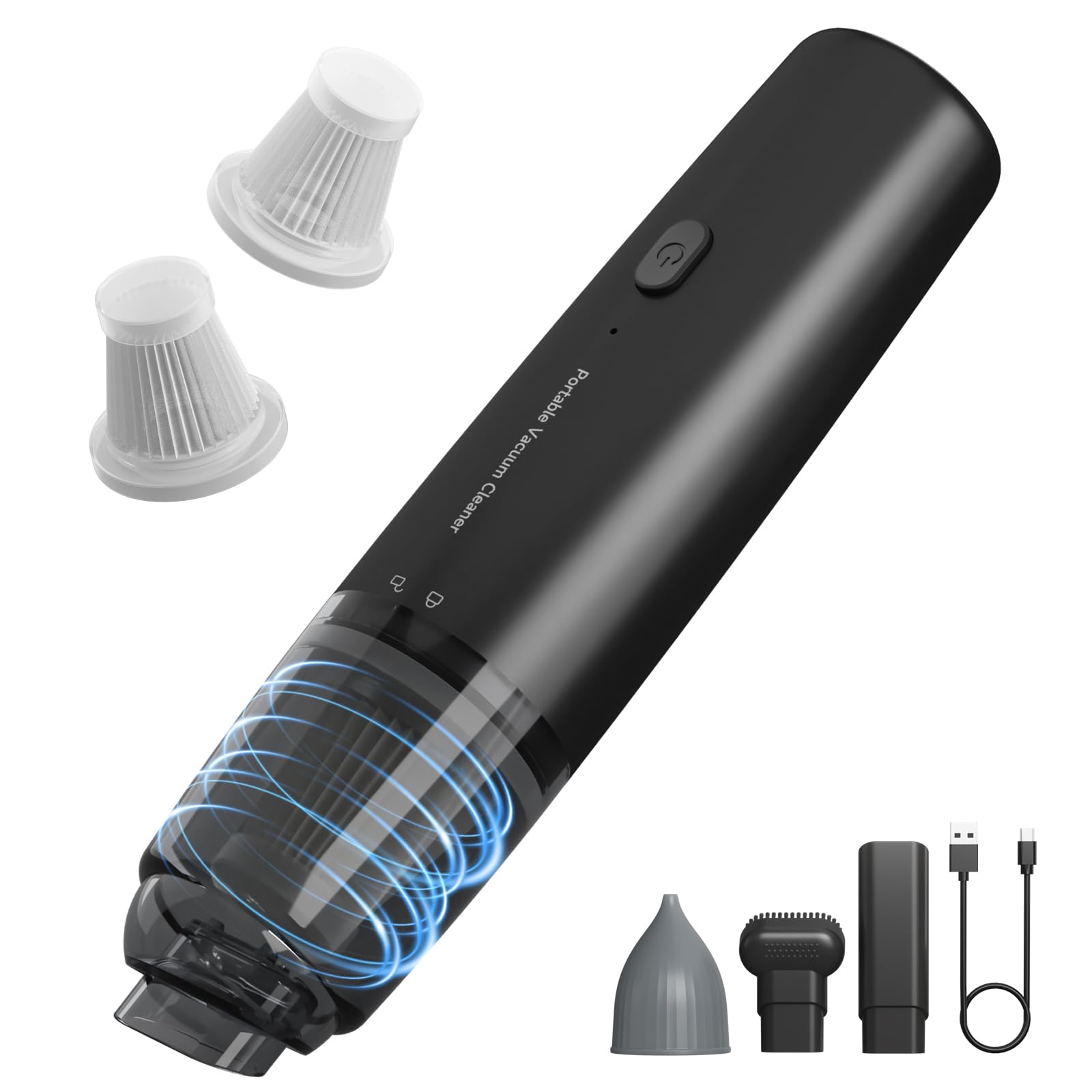 A9life handheld cordless vacuum black 0.72 lb product photo