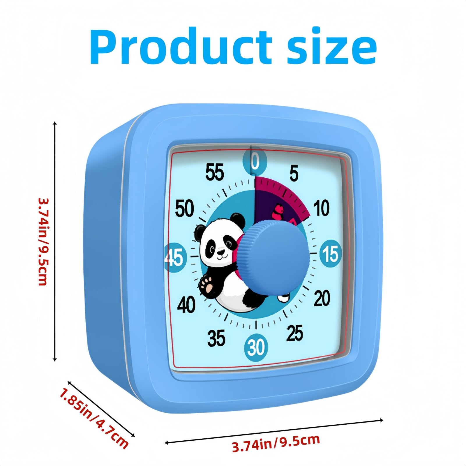 Aa battery powered timer portable
