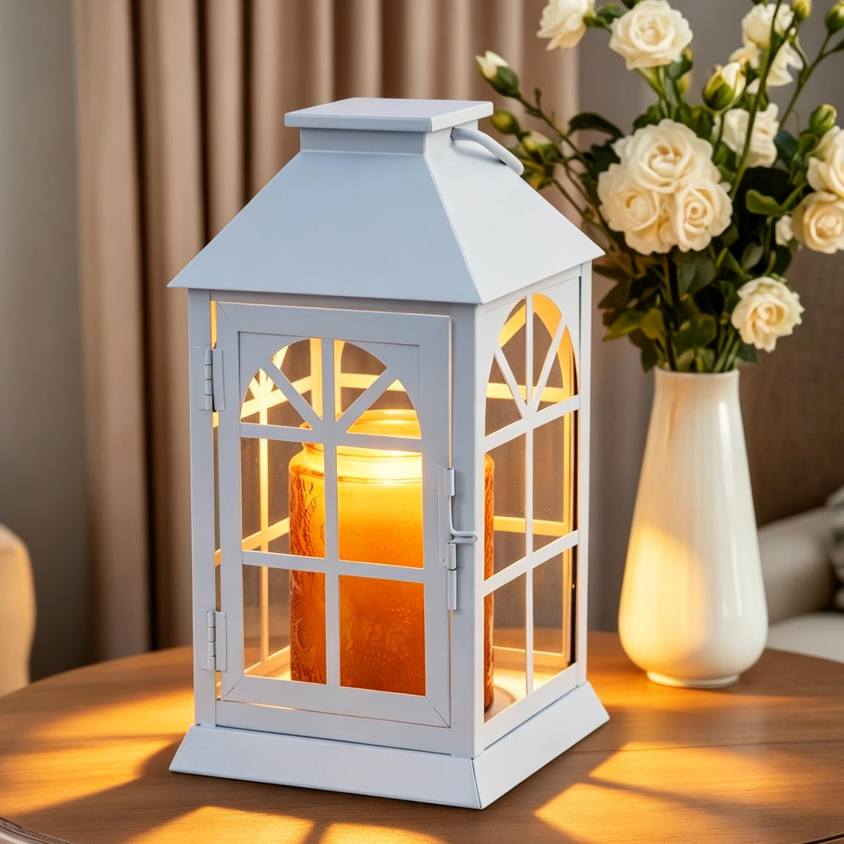 Aaffkaa candle warmer lamp with timer close up