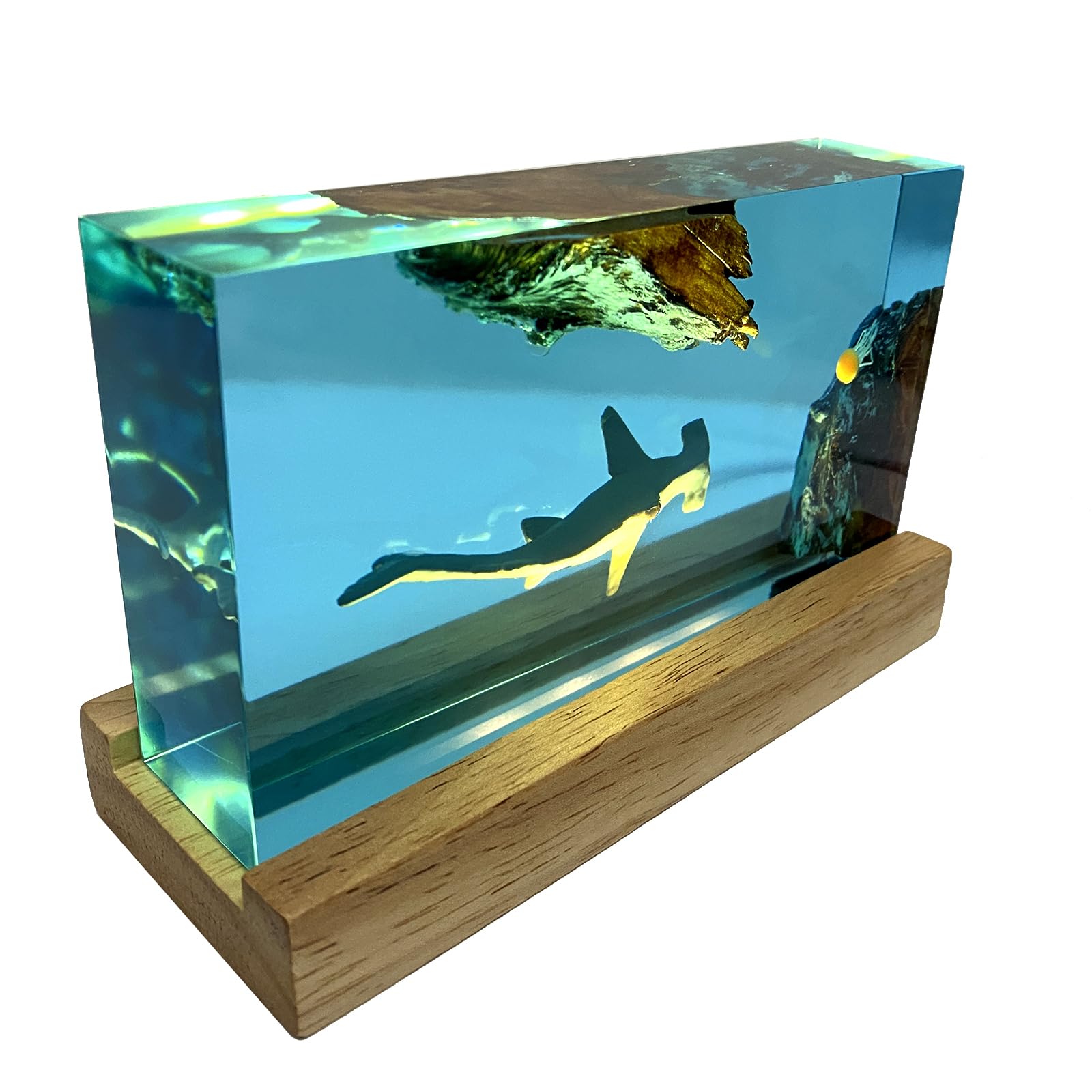 Ocean Resin Night Light table decor by AArtwork