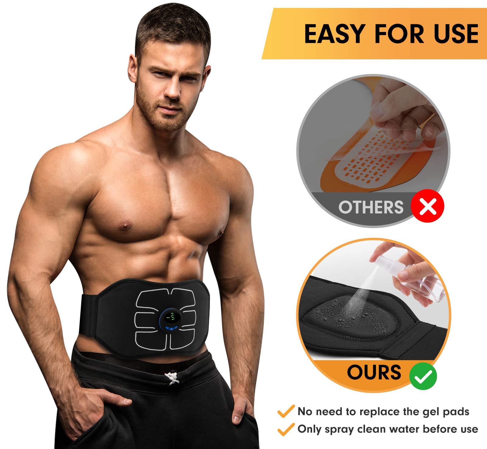 Abdominal toning belt product image