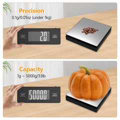 abovinol kitchen scale backlit display daytime reading