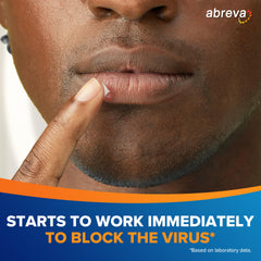 Abreva cold sore treatment pump bottle
