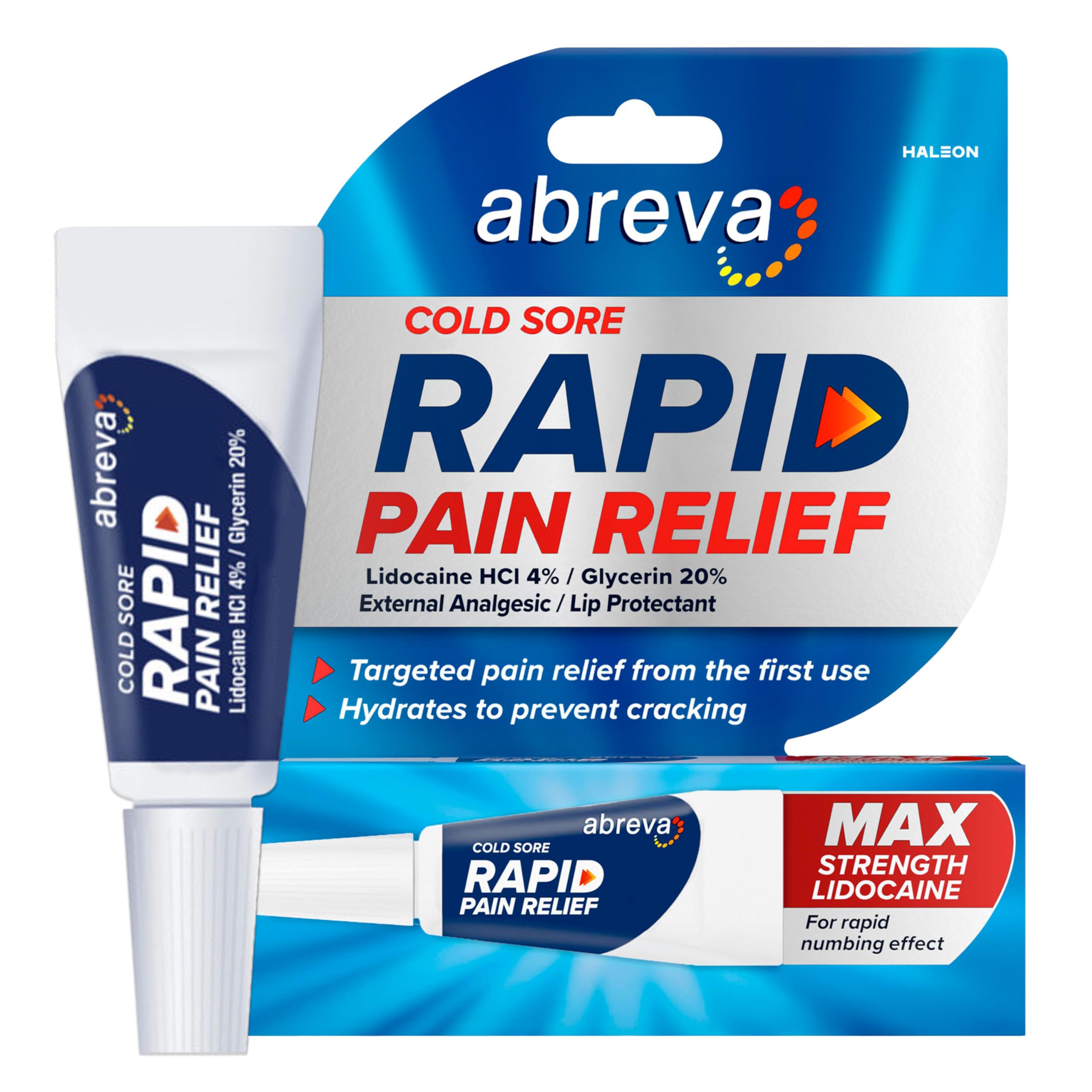 Abreva cold sore treatment 3 g tube