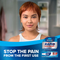 Abreva rapid pain relief cream lidocaine