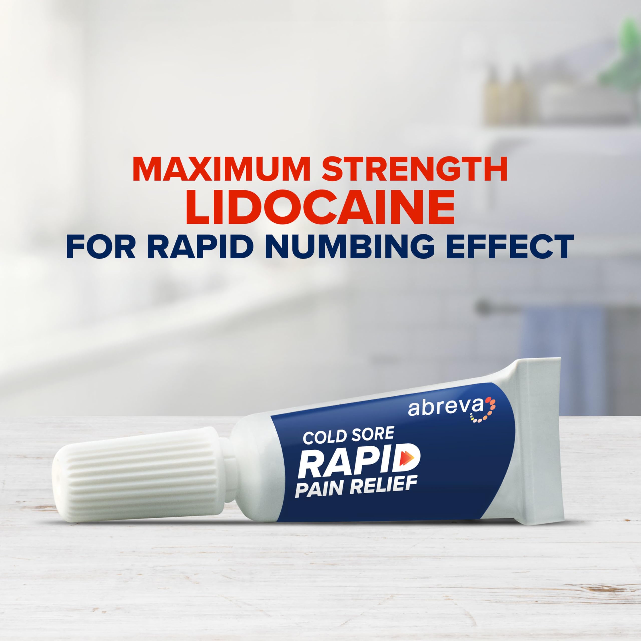 Abreva rapid relief cream for cold sores